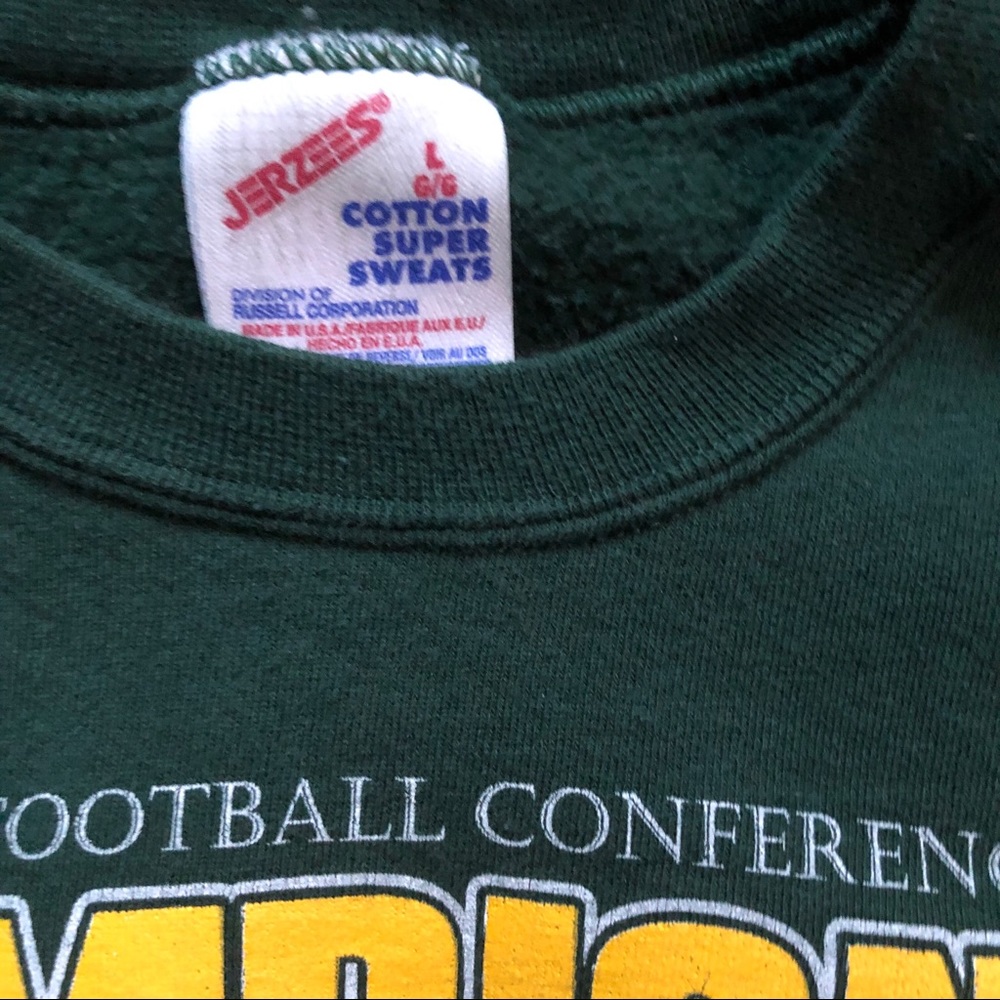 Green Bay Packers Super Bowl XXXI Sweatshirt L - Picture 4 of 8